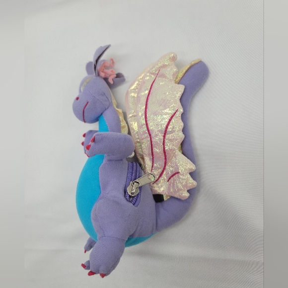 2002 Barbie Penelope the Dragon Iridescent Wings Rapunzel Pouch Plush 7" - Picture 6 of 11